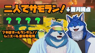 【コラボゲーム配信】オルラン来てる！！！一緒にシャケ狩りだ！！！！！【蒼月ロウヤ・月元拓狼】