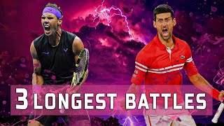 3 Longest Matches Between Nadal & Djokovic (With Stats)