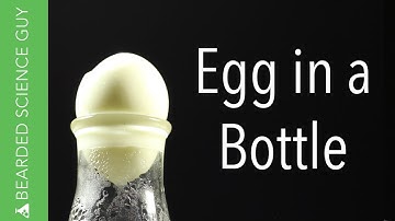 Egg in a Bottle Experiment (Chemistry)
