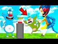 Roblox Don't Make The Button Angry Challenge With Oggy And Jack | Rock Indian Gamer |
