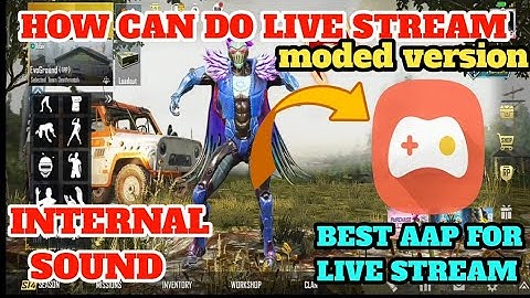 HOW CAN LIVE  STREAM FROM OMLET ARCADE APP WITH INTERNAL SOUND AND OVERLAYS WITH MODED APP LINK...