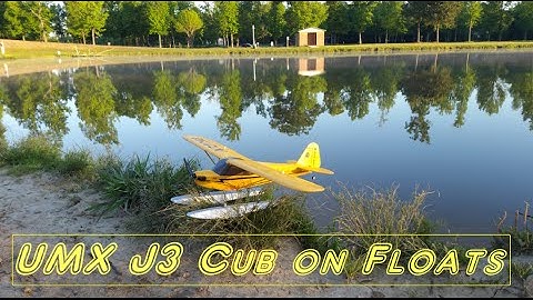 Eflite UMX J3 Maiden Flight