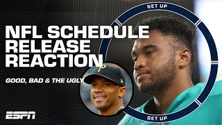 The Dolphins & Steelers BRUTAL schedules + Kirk Cousins & Russell Wilson starters? | Get Up screenshot 4