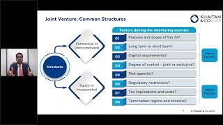 Joint Venture Structures