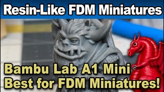Bambu A1 Mini  The Best FDM Miniature Printer!