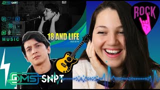 Skid Row  18 and Life (Acoustic Cover) SkyChild REACTION