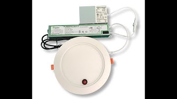 AHA Lighting - Wall Switch - Downlight with Emergency Battery Backup - Wiring Instructions