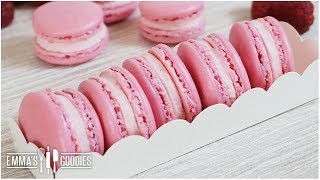 raspberry macarons french macaron recipe tips