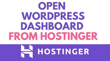 Hoe je het WordPress-dashboard rechtstreeks vanuit Hostinger opent – ​​Eenvoudige handleiding voo...