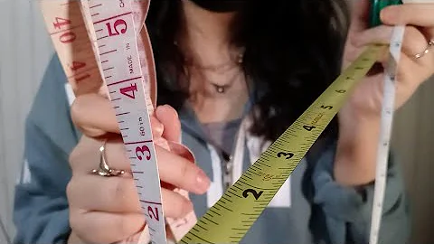 Quickly measuring you. Lofi asmr (no talking)