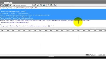 4 دورة تصميم مواقع الويب - دريم ويفر8 + php