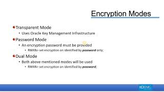 Oracle Backup Encryption