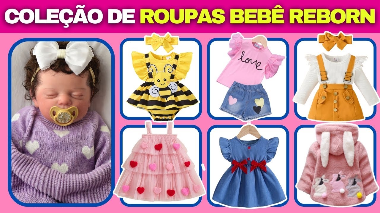 👗 Desafio Fashion Bebê Reborn: Monte a Coleção Perfeita de Roupinhas + Perguntas Surpresa 👗