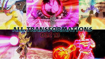 Dragon Ball Xenoverse 2 All Transformations For Your Character DLC 13 (2021)