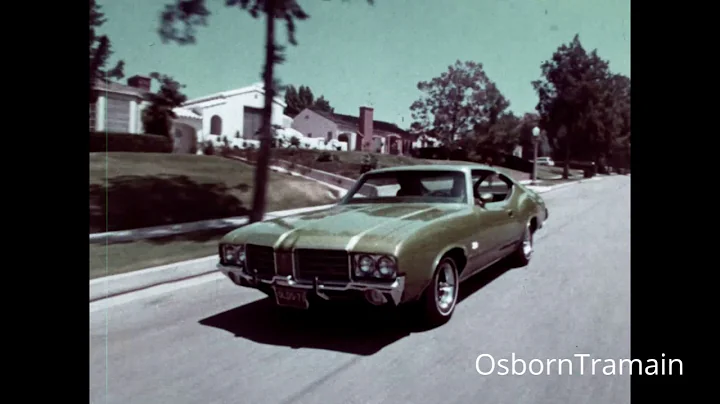 1971 Oldsmobile Cutlass S Commercial - Filmed at Albertson Oldsmobile, Culver City CA.