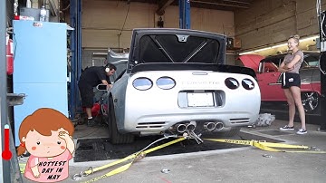 Supercharged, Cammed, Meth C5 Corvette Z06 - Dyno Run