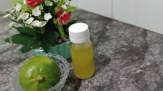 طريقة تحضير زيت الليمون في البيت وفوائده للبشرة