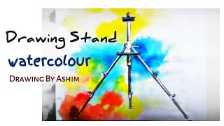 Easy watercolor painting 🖼#Drawing Stand ,Draw by Ashim screenshot 3