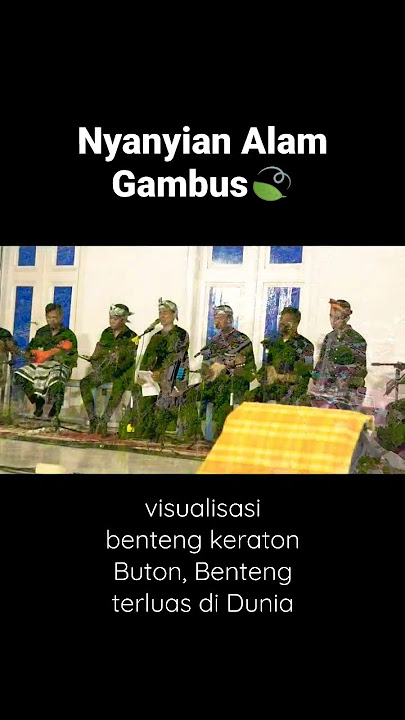 Nyanyian Alam Gambus, Suku Buton #gambus #buton #viral #trending