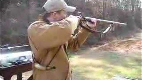 Shooting my 62 cal. flintlock fowler