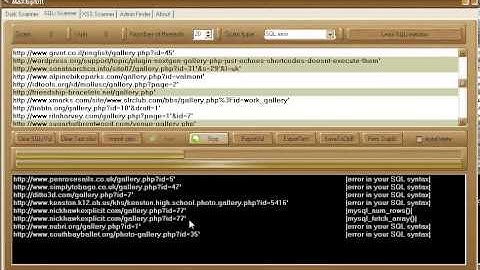 الدرس الأول:كيفي البحث عن المواقع المصابة ثغرة sql