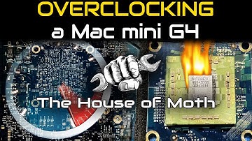 Overclocking a mac mini G4
