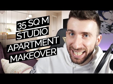 Video: Layout Of A Studio Apartment 24 Sq. M. (82 Photos): Interior Design, Kitchen And Decoration