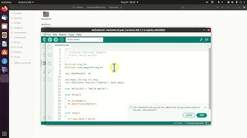 Fix "cstring" compiler error when installing Rosserial Arduino Library- Properly Use ROS and Arduino