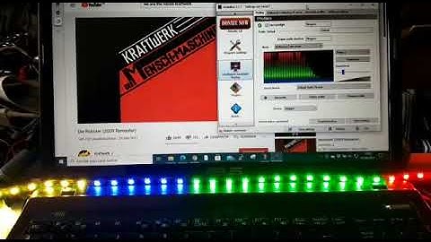 Ambibox color music mode demo