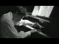 Glenn Gould practicing Bach Invention 11 BWV 782 at home (First Take) |*RARE*|