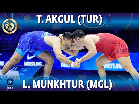 Taha Akgul (TUR) vs Lkhagvagerel Munkhtur (MGL) - Final // World Championships 2022 // 125kg