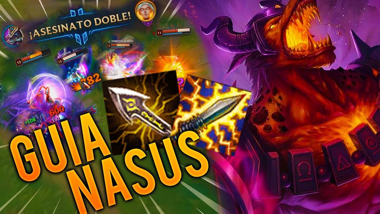 Runas Nasus Top S9 Guia Nasus Critico | ¿Una Q Una Kill? | Nasus Top S9 - YouTube