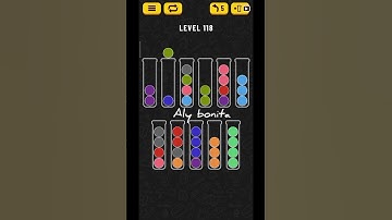 ball sort puzzle level 118