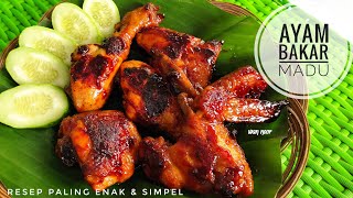 RESEP Ayam Bakar Madu Teflon ENAK & MUDAH. Rasanya JUARA!!! | Ayam Bakar Madu Rumahan Rasa Restoran. 