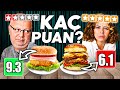 Yüksek Puan VS. Düşük Puan - Döner, Mantı, Baklava, Tantuni