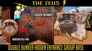 DOUBLE BUNKER HIDDEN ENTRANCE EXPLOIT GROUP BASE - THE ZEUS