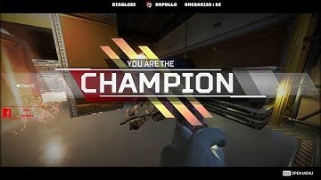 Apex Legends - 25KILLS SOLO SCORE WIN - R301/WINGMAN - LIFELINE