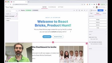 React Bricks Product Hunt launch video