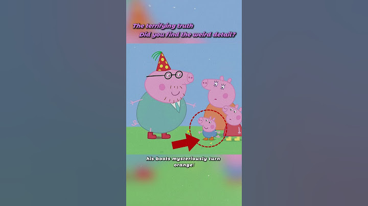 Did You Notice These Weird Things in Peppa Pig?