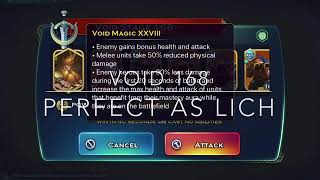 Void 168 perfect as Lich