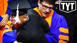 White Man Drags Black Students Off Graduation Stage