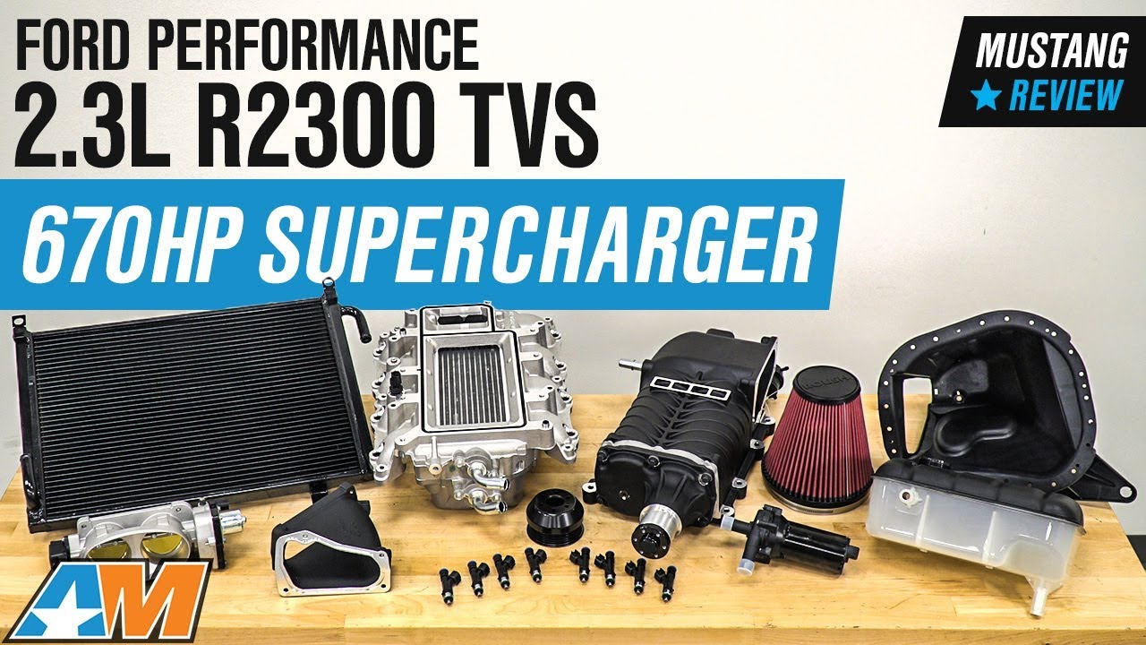 performance parts bmw 2015-2017 Mustang GT Ford Performance 2.3L R2300 TVS 670HP Supercharger - Complete Kit Review