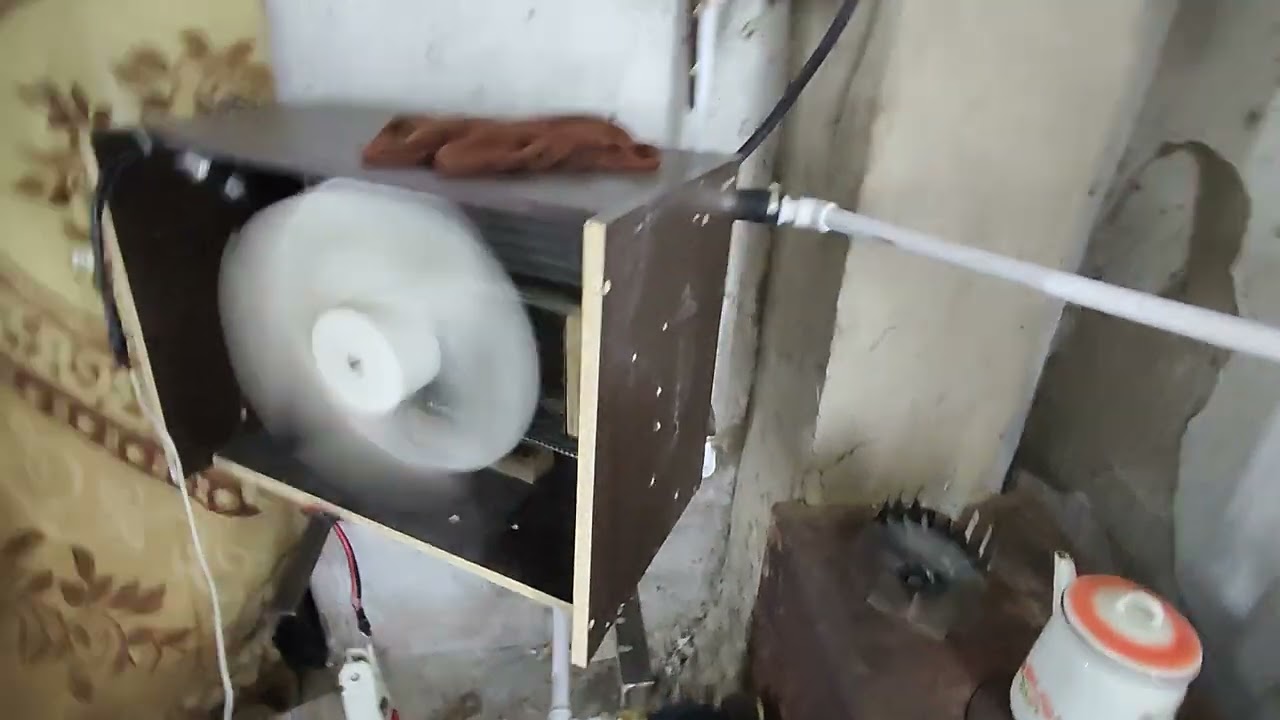 Тепловентилятор своими руками из радиатора.Волкано Volcano. Отопление ...