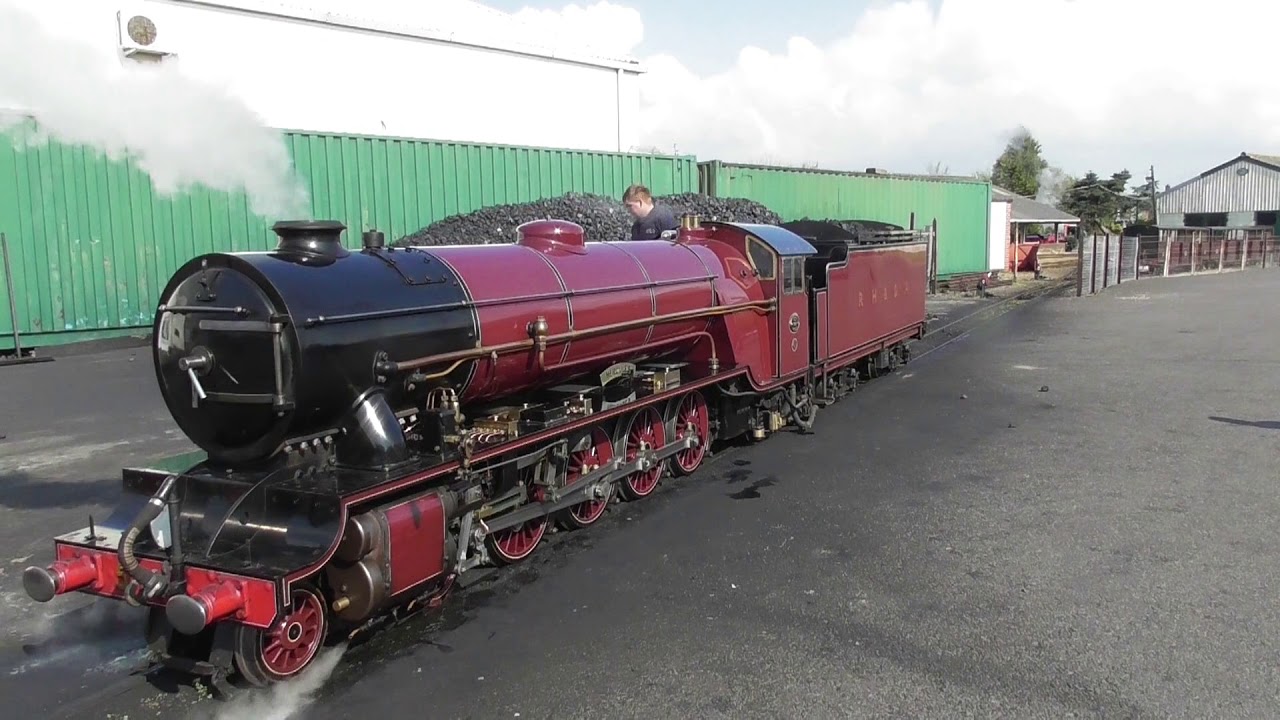 Rh&dr Loco Roster RH&DR Locomotive Hercules in morning routine - YouTube