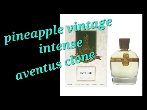 pineapple Vintage intense parfums vintage - creed aventus clone