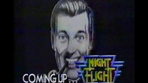 Night Flight "Bob Dobbs" Presents short subject ..light up!!