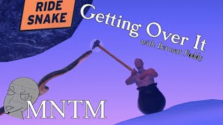How Bennett Foddy Helped Me Get Over It (ft. A Difficult Game About Climbing). | MNTM