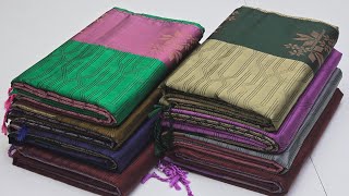 Fancy Semi Silk Embossed Sarees || Gift Sarees Budget Friendly || Kanchi Semi Soft Silk Manufacturer screenshot 5