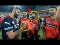 Virat Kohli heart winning gesture for SRH Youngsters after Match Winning Century against Hyderabad