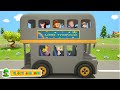 Колеса на автобусе | Детские стишки | Дошкольные видео | Little Treehouse Russia | Стихи для детей